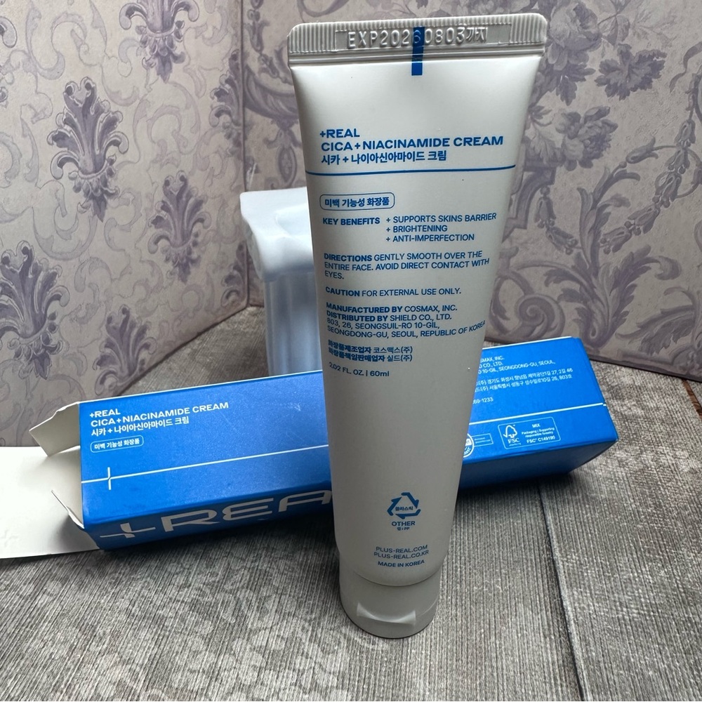+Real | Cica + Niacinamide Cream - Picture 2 of 2